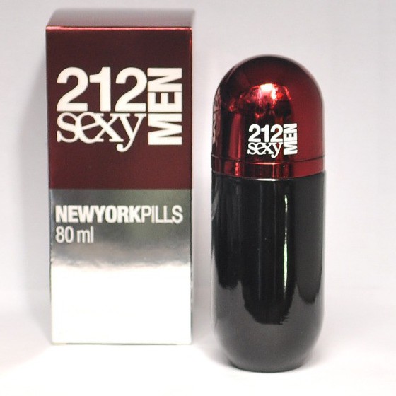 Carolina Herrera 212 SEXY MEN NEW YORK PILLS EDT M