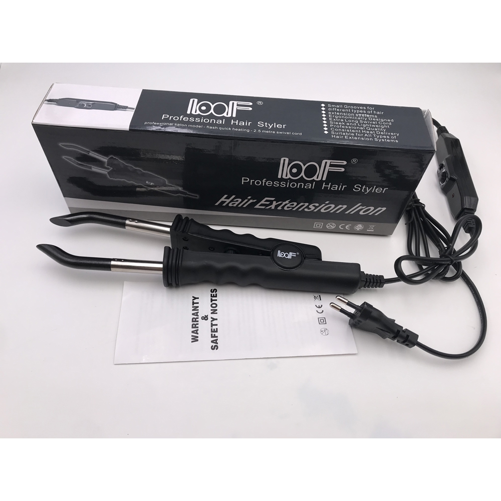 Loof Hair Extension Iron Keratin