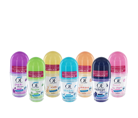 OÉ  ANTIPERSPIRANTS ROLL-ONS "PERFUMED FRESHNESS"