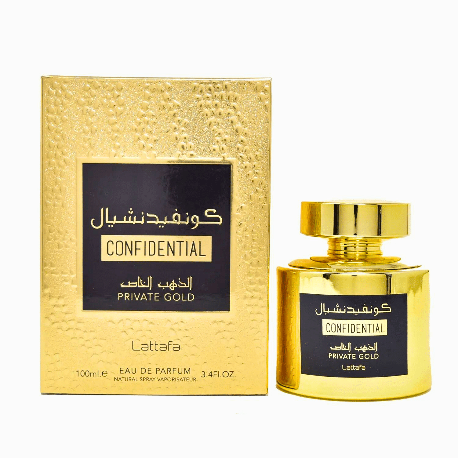 Lattafa Confidential Private Gold EDP Unisex