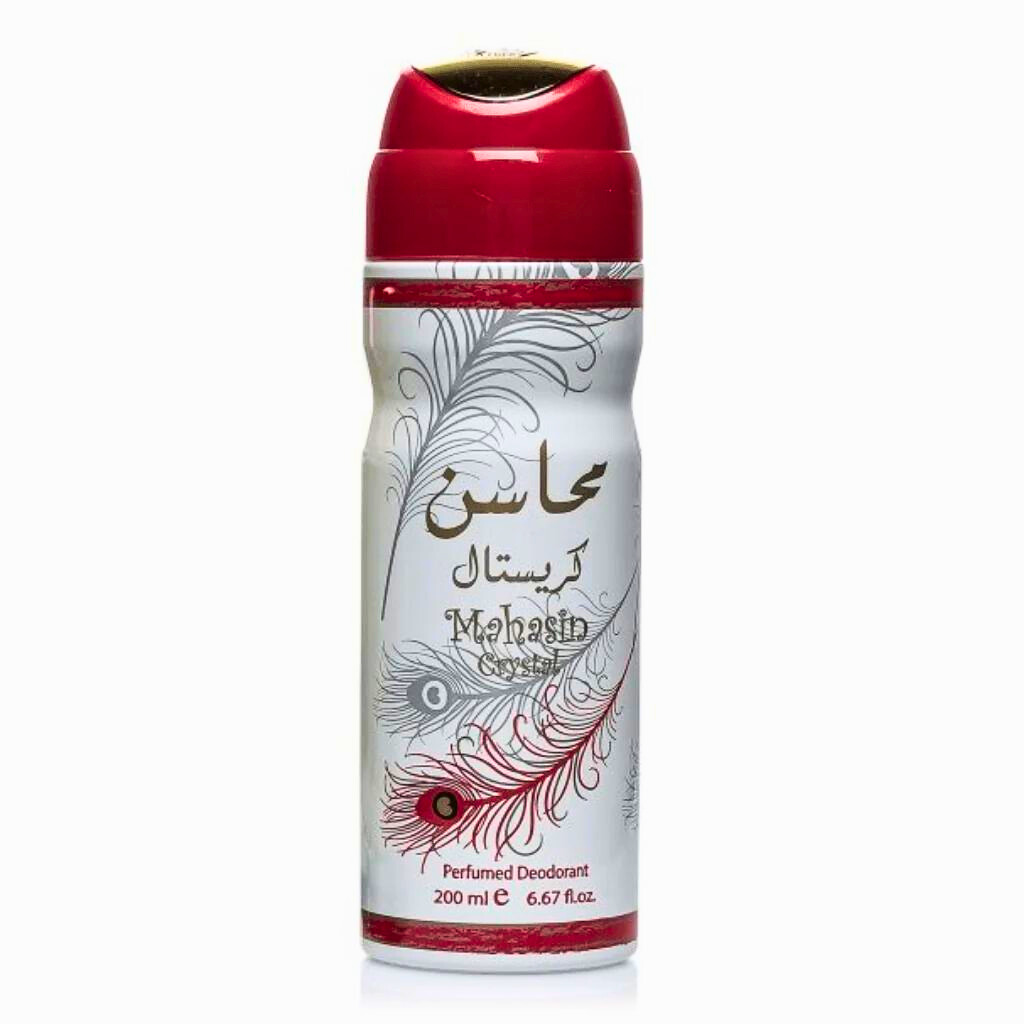 Lattafa Mahasin Crystal Deo Spray