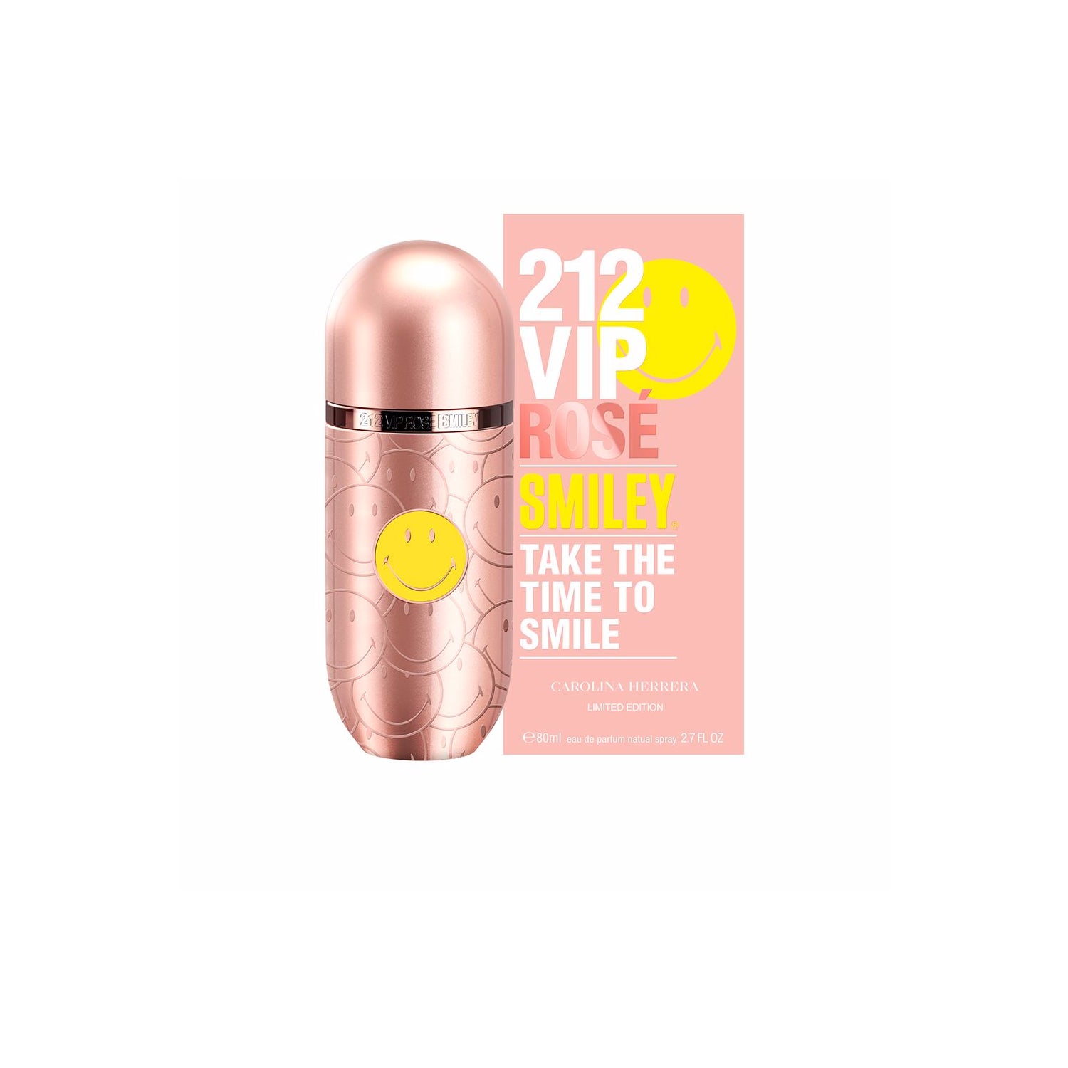 CAROLINA HERRERA  212  VIP ROSE SMILEY EDP L