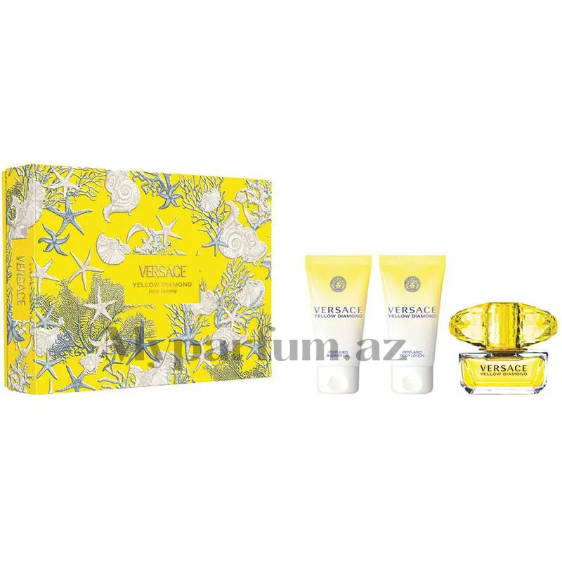 Versace Yellow Diamond Xanımlar üçün  Hədiyyə Dəsti