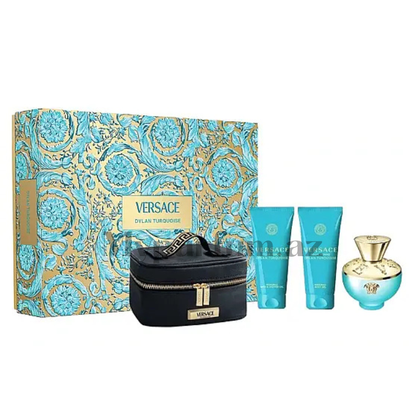 Versace Dylan Turquoise EDT Xanımlar üçün hədiyyə dəsti