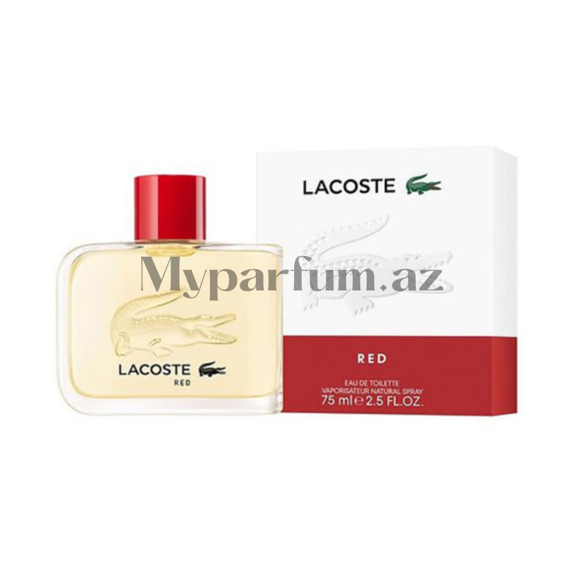 LACOSTE RED EDT  M