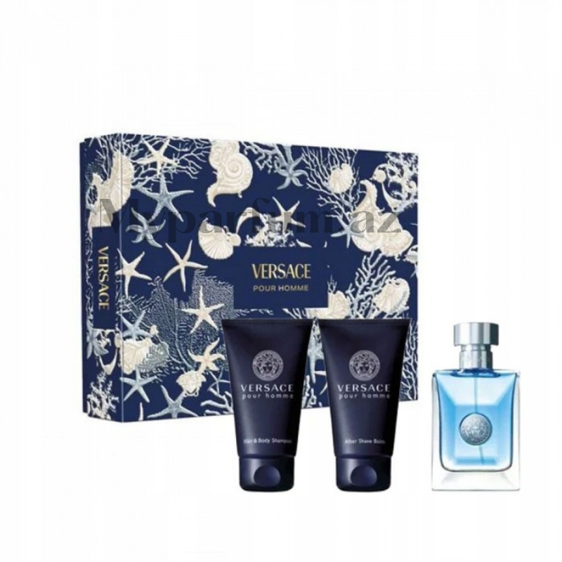 Versace Pour Homme EDT Kişilər üçün Hədiyyə Dəsti