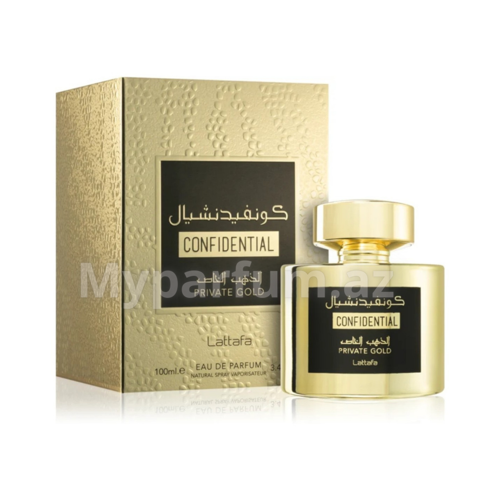 Lattafa Confidential Private Gold EDP