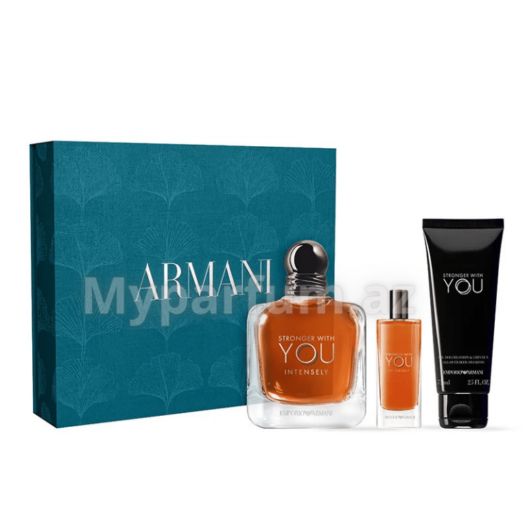 Giorgio Armani Stronger With You Intensely Hədiyyə dəsti