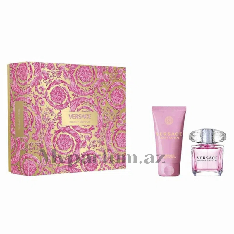 Versace Bright Crystal EDT Xanımlar üçün Hədiyyə Dəsti
