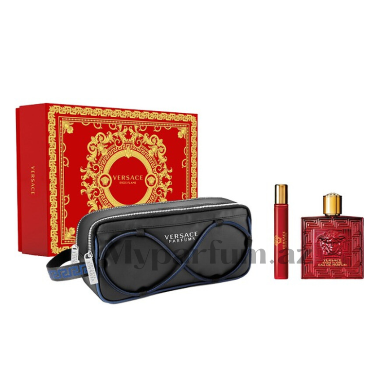Versace Eros Flame Kişi Hədiyyə Dəsti