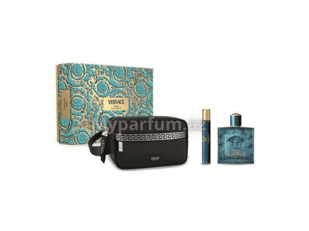 Versace Eros EDT Hədiyyə dəsti