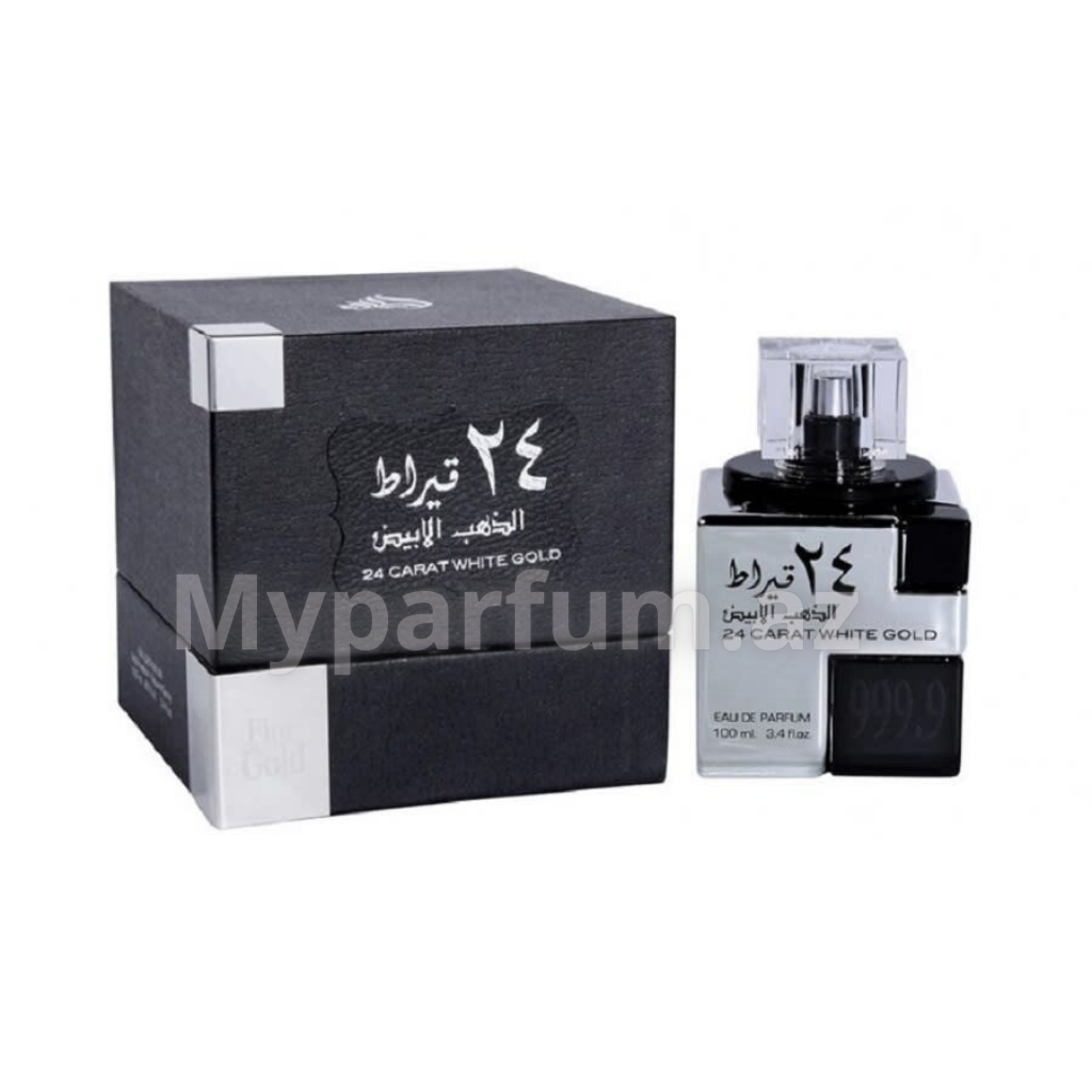 Lattafa 24 Carat White Gold EDP