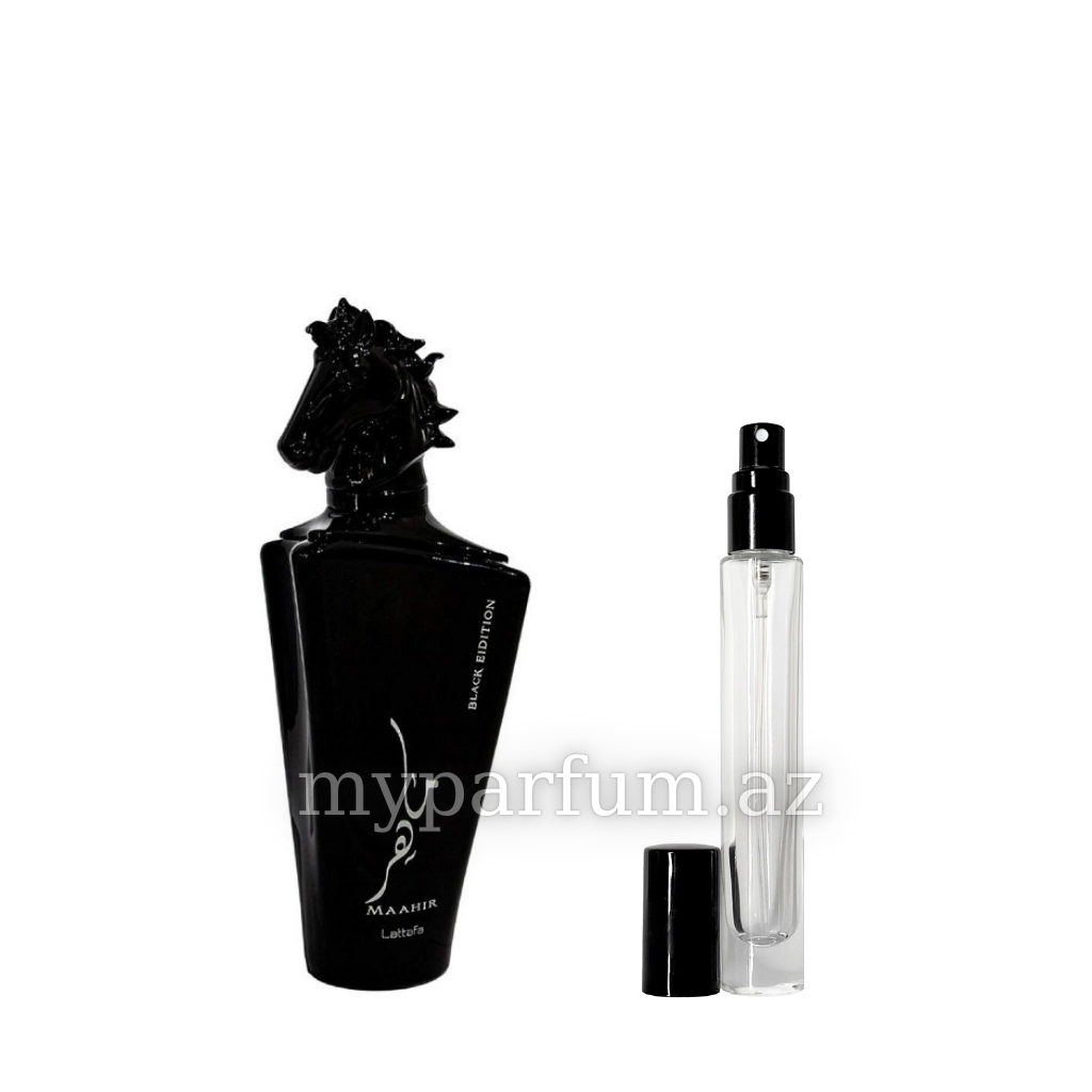 Lattafa Maahir Black Edition Dekant
