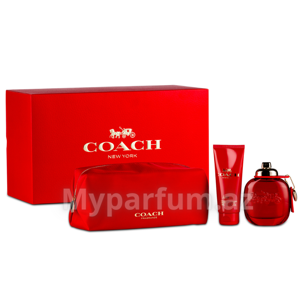 Coach New York Love Eau De Parfum Hədiyyə dəsti